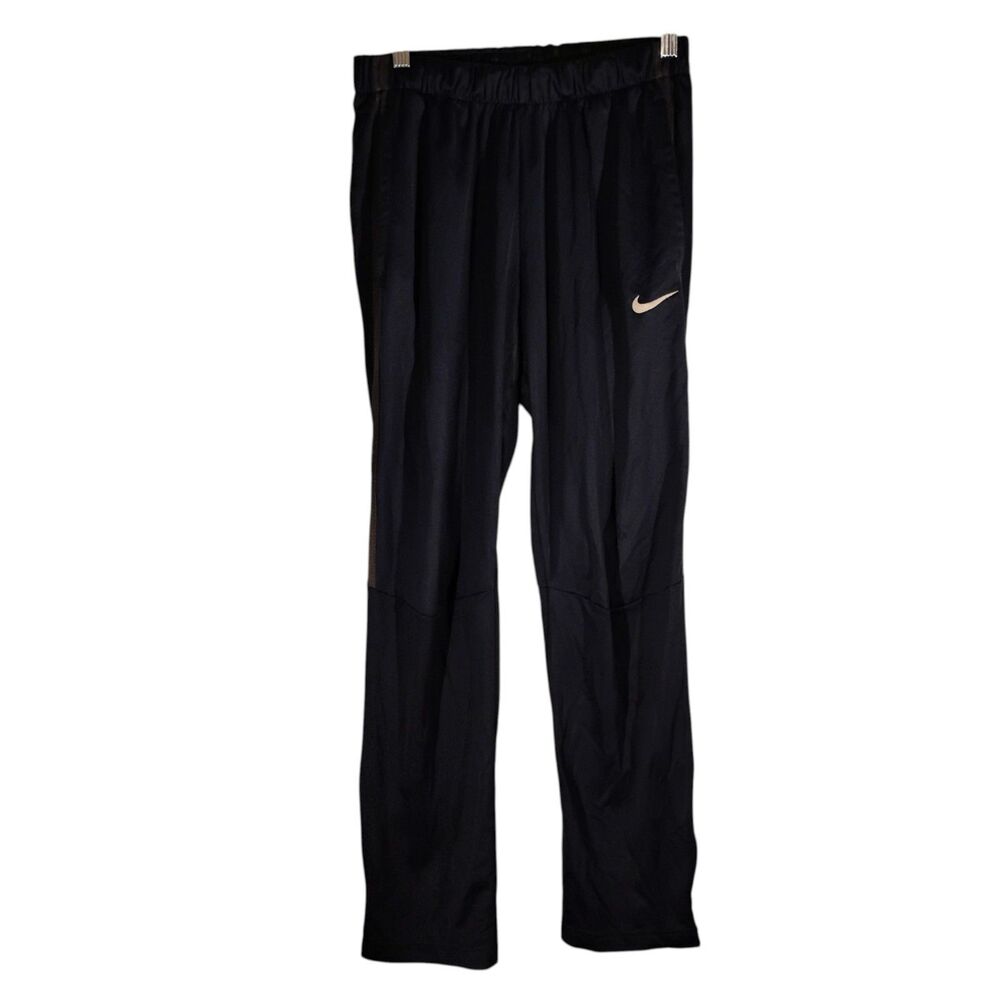 Nike sweatpants womens M Medium navy blue training pants athletic 836120